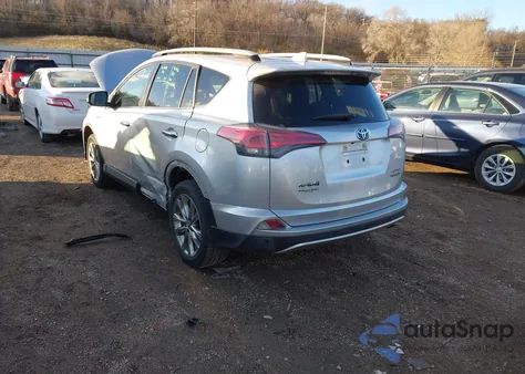 2016 Toyota Rav4 Hybrid Limited from USA, damaged, VIN JTMDJREV4GD005597